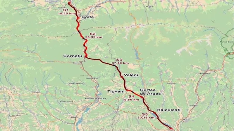Sute de arbori au fost defrișați pentru construirea Autostrăzii Sibiu – Piteşti doar într-o zi foto: Facebook/ CNAIR