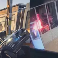 Bărbatul mort în accidentul de tramvai era soțul femeii stropite cu benzină în Parlament. Era SPPist - Foto: Colaj Newsweek / Foto: Facebook/ Infotrafic România, Antena3