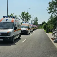 O ambulanță a lovit mortal o femeie - Foto: Facebook/ISU Dambovita (imagine cu rol ilustrativ)