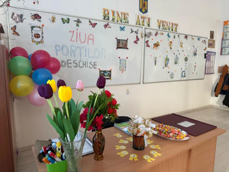 Școala din Nadeș - Foto: FB