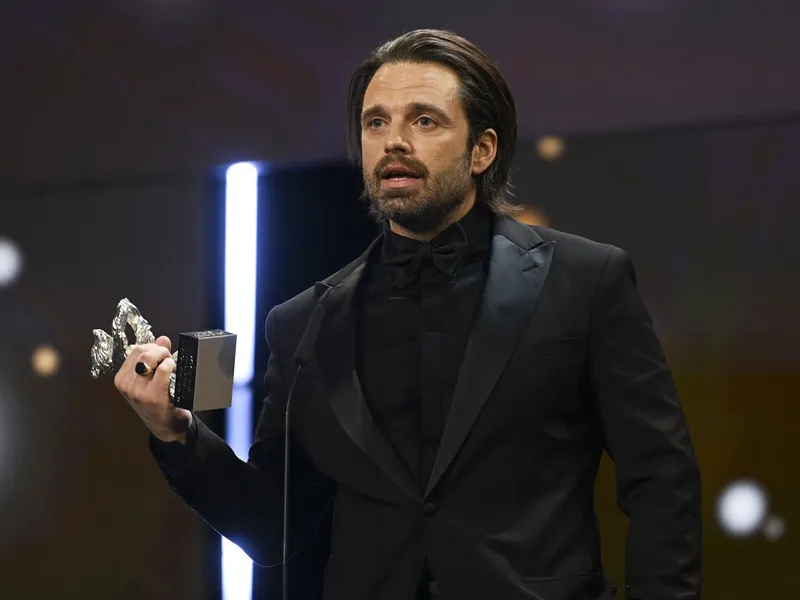 Actorul român Sebastian Stan a câştigat un Urs de Argint la Berlinala 2024 - Foto: Profimedia Images