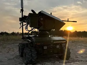 Ucraina a creat robotul dronă D-21-1, gata să recunoască să atace și să apere autonom pozițiile - Foto: X/ @DmytroSolenko