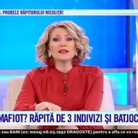 Mirela Vaida, de la Acces direct, dă vina doar pe autorități pentru moartea femeii din Argeș, deși în emisiunea ei femeia a fost persiflată când a spus că a fost agresată și amenințată cu moartea. Sursă: Captură video Acces direct