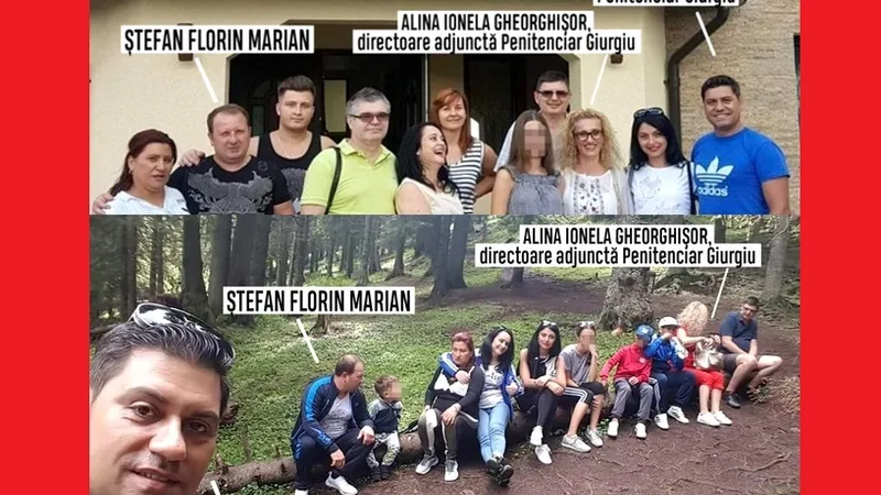 Comisarul Alina Gheorghișor care a fost în vacanță cu un interlop, pusă director la Penitenciarul Giurgiu Foto: gandul.ro