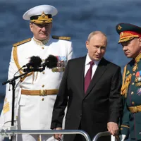 Serghei Șoigu și Vladimir Putin - Foto: Profimedia Images