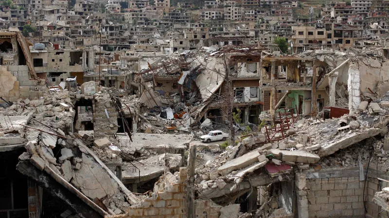 EXCLUSIV Supraviețuitoare a închisorilor regimului din Siria - orașul Zabadani - Foto: Profimedia Images (imagine cu caracter ilustrativ)
