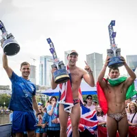 Săritorul român Constantin Popovici, pe locul 2 în lume. ARGINT, la Cliff Diving în Canada - Foto: Red Bull
