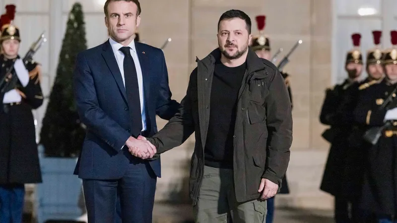 Macron, despre trimiterea de trupe occidentale în Ucraina: „Rusia nu poate câştiga” - Foto: Profimediaimages.ro