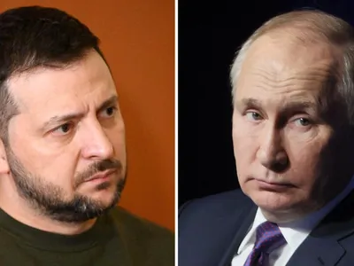 Zelenski Putin Foto: AFP