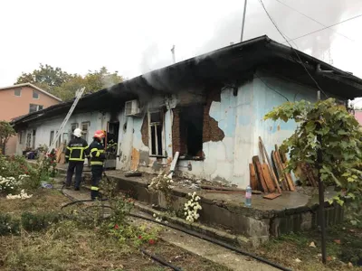 Explozie Tecuci/FOTO: ISU Galaţi