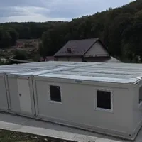 100 de module pentru adăpostirea persoanelor în Galați. Se vor face evacuări cu forța Foto: captură video Realitatea