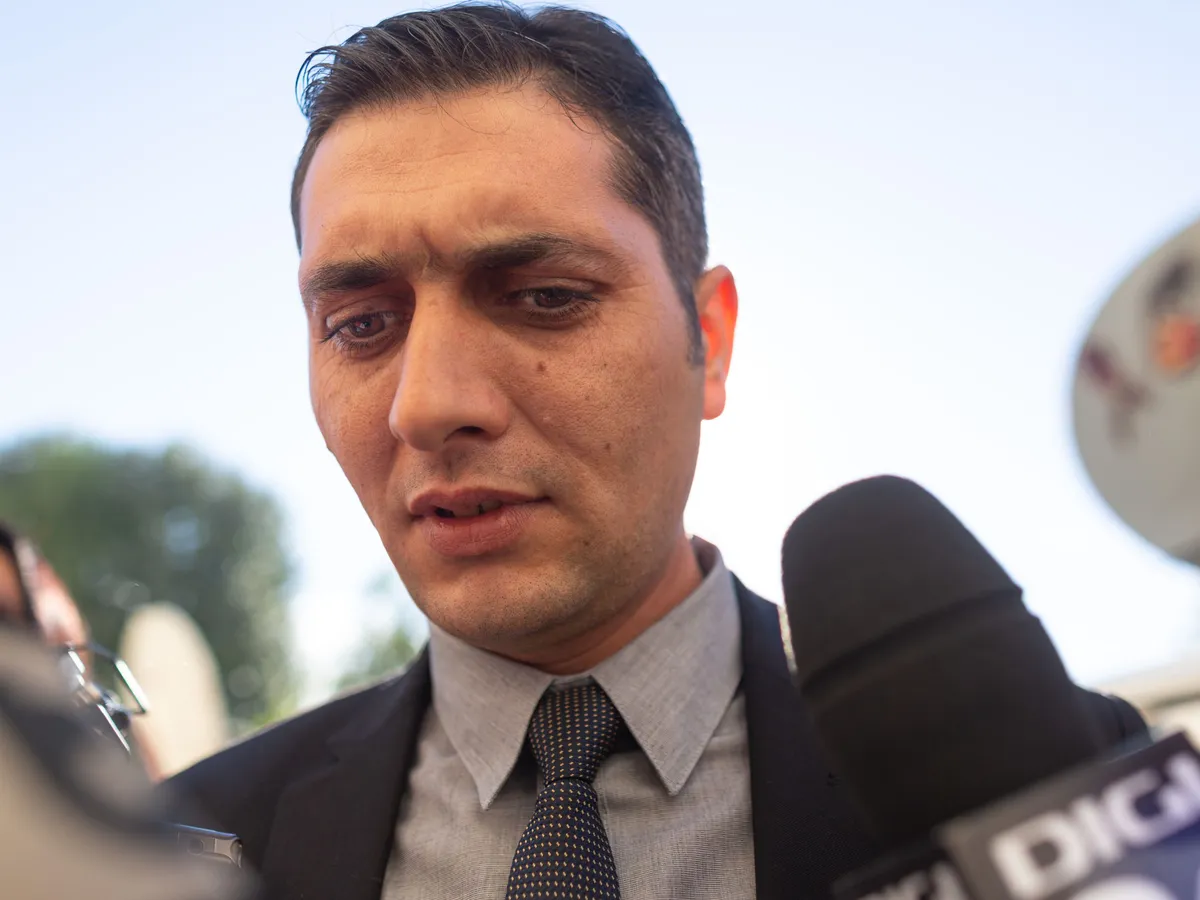 Ionuț Sindile a participat direct la acțiunile din Piața Victoriei. Foto: Inquam Photos/Octav Ganea