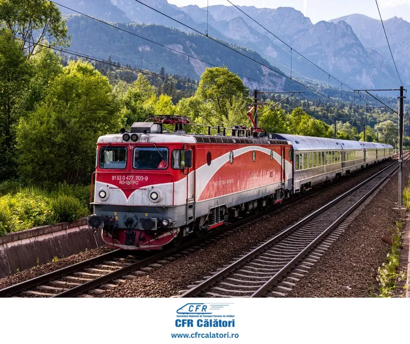 Tren CFR care merge - Foto: Facebook/CFR Călători