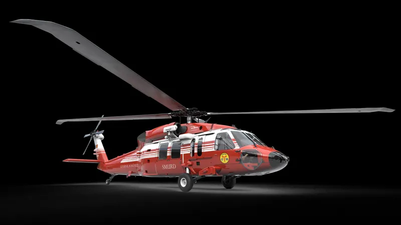 România cumpără 12 elicoptere medii-grele Black Hawk din Polonia, pentru salvare. În fotogragie, S-70 Black Hawk