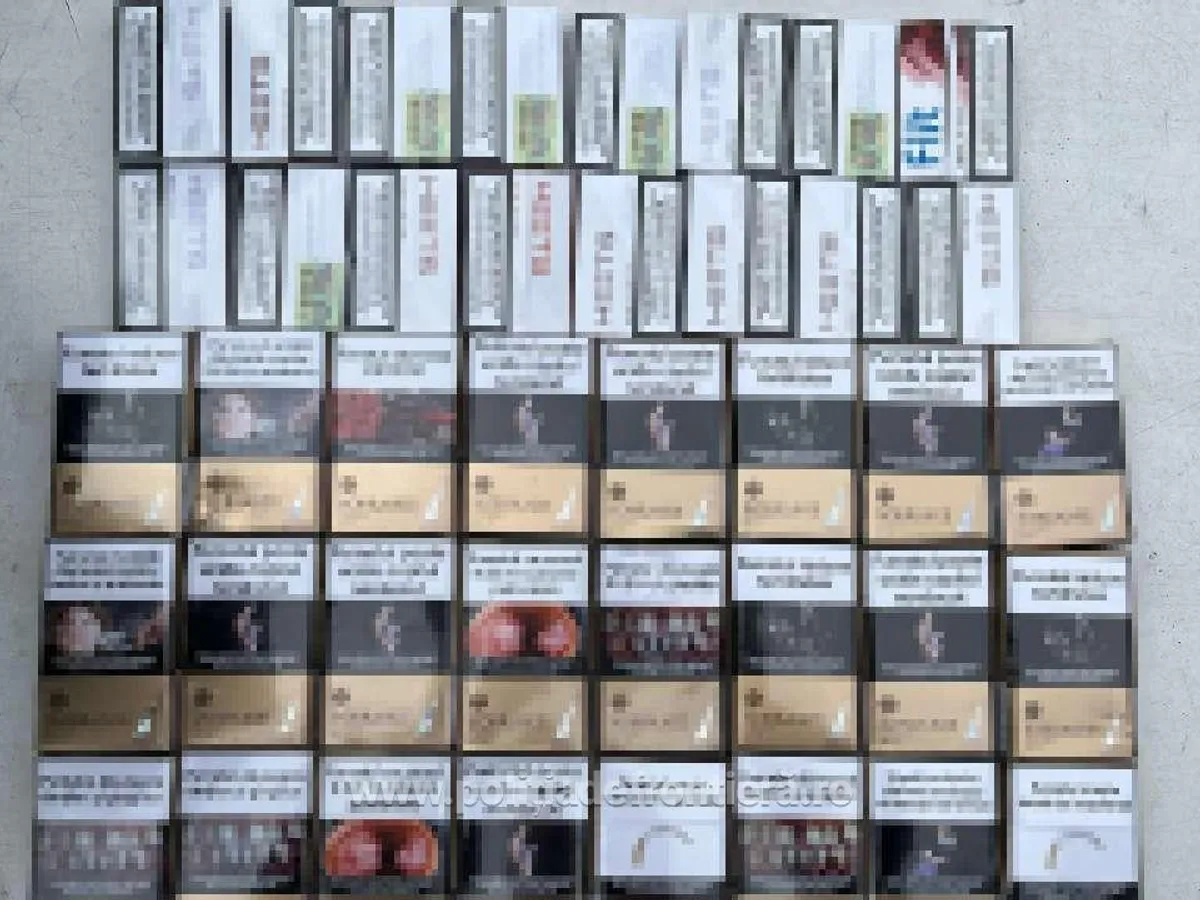 Peste 16.000.000 de ţigarete şi aproape 500 de kilograme de tutun au fost descoperite de poliţişti - FOTO: Poliția de Frontieră