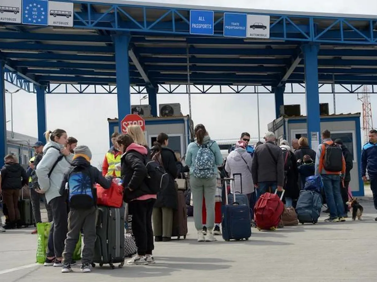 Aproape 4,7 milioane de ucraineni au fugit de ororile războiului doar prin România până în prezent - Foto: Profimedia Images