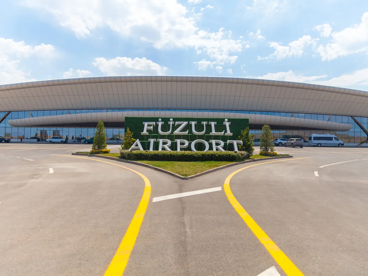 Aeroportul din Fizuli Foto: Realitatea.md