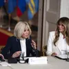 Brigitte Macron și Melanie Trump Foto: profimediaimages.ro