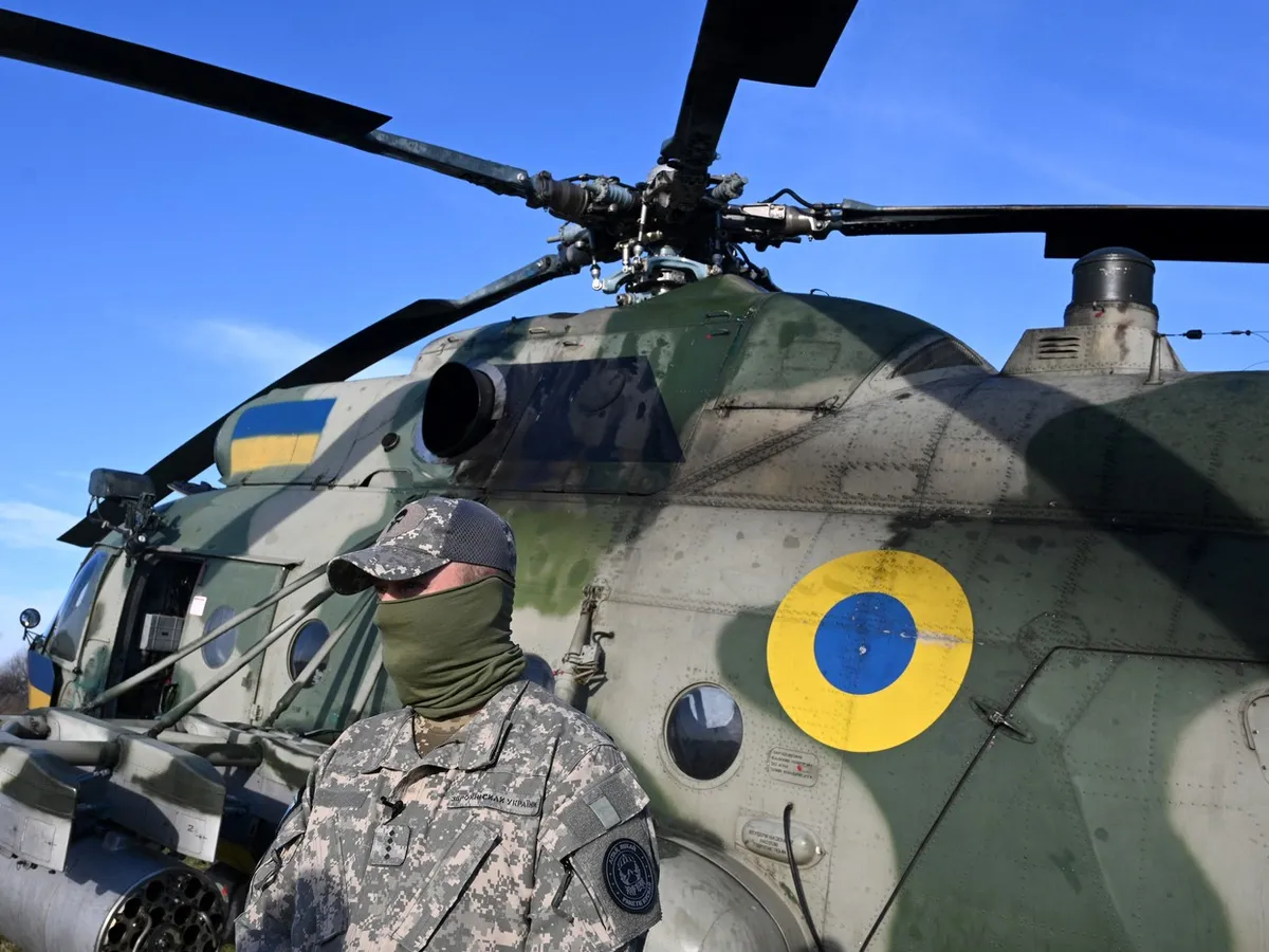 Un singur elicopter Mi-8 al Forțalor Navale ale Ucrainei a doborât 10 drone Shahed - Foto: Profimedia Images (imagine cu rol ilustrativ)