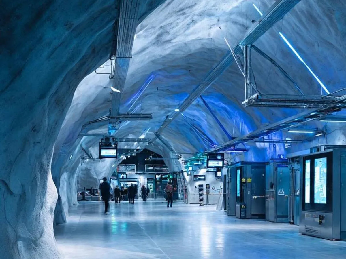 Finlanda a dezvoltat prima rețea de orașe subterane interconectate din lume - Foto: Facebook / WowFinland