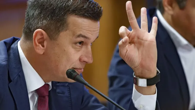 Ministrul Transporturilor, Sorin Grindeanu, la Comisia pentru Transport - Foto: Profimedia Images