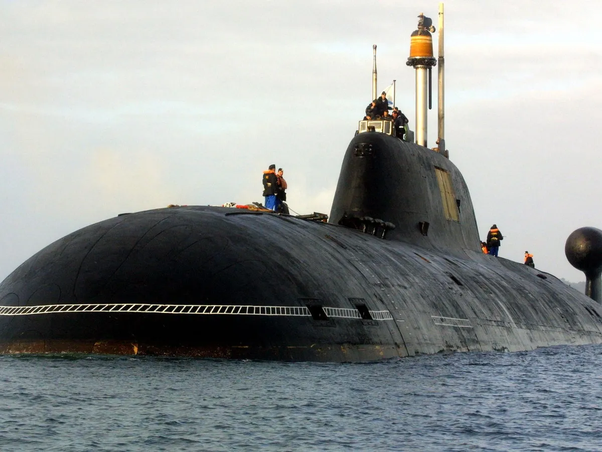 Submarin nuclear rusesc Vepr din clasa Akula - Foto: Profimedia Images