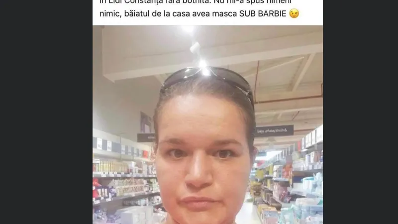 O persoană care se laudă pe Facebook că a încalcat legea