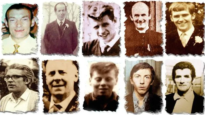 Vicitmele incidentelor de la Ballymurphy Foto: Belfats Telegraph