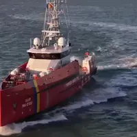 Nava de 44.000.000 € din dotarea IGSU care intervine în situații de urgență pe mare FOTO: IGSU