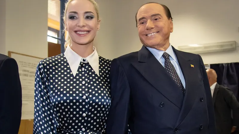 Marta Fascina și Silvio Berlusconi / Foto: Profimedia
