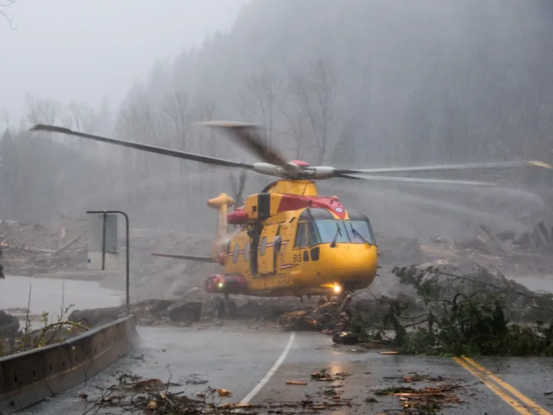 S-au rupt norii în vestul Canadei. Furtuna descrisă drept „una la un secol”/FOTO: Aljazeera