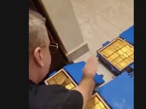 VIDEO Ioan Varga a ”lovit” din nou: 2.300 de kilograme de aur! ”Pregătim actele”