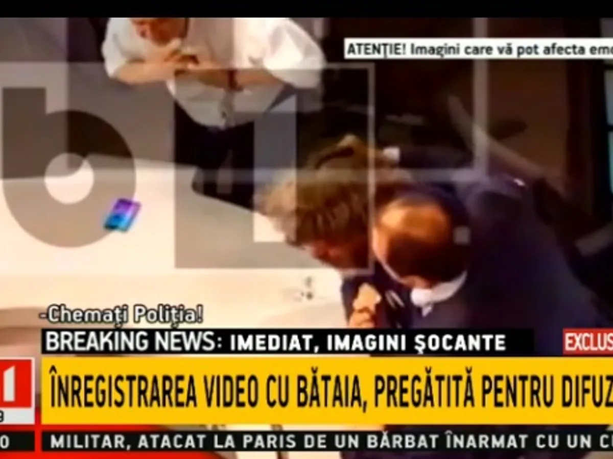 Palada îl dă cu capul de masă pe Goțiu/FOTO: b1tv.ro