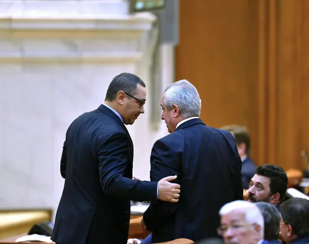 Ponta și Tăriceanu/FOTO: Hotnews