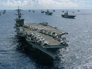 Portavionul USS Abraham Lincoln în Pacific - Foto: Profimedia Images - Foto: Imagini cu caracter ilustrativ