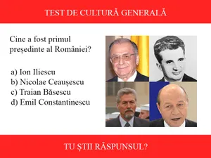 TEST DE CULTURĂ GENERALĂ Cine a fost primul președinte al României? Puțini români știu răspunsul - Foto: Colaj Newsweek / Wikipedia