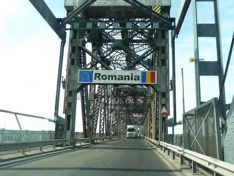 Trafic blocat pe Podul Prieteniei Giurgiu-Ruse. S-a defectat un camion. Pe unde se poate trece? - Foto: Facebook