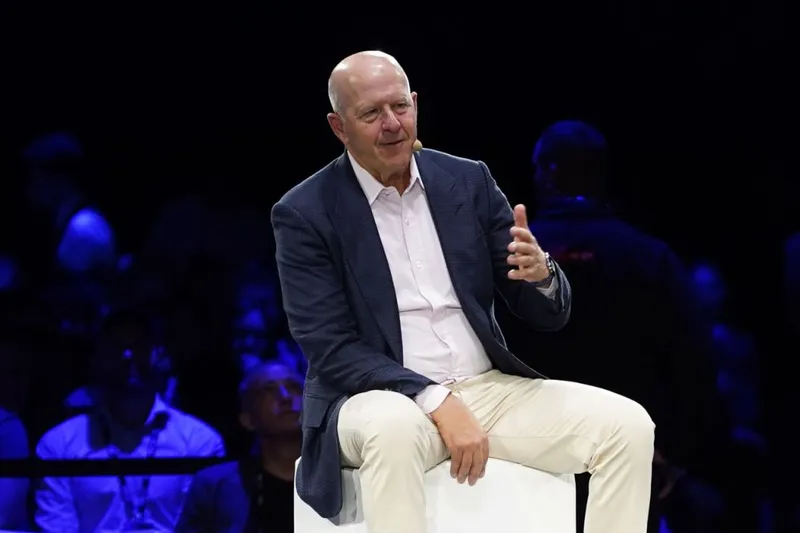 David Solomon, de la Goldman Sachs, vorbind la Italian Tech Week 2025 - Foto: Profimedia Images