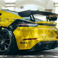 718 Cayman GT4 Clubsport vine echipat cu mai multe elemente de siguranță conforme cu cerințele FIA.