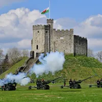 Salve de tun pentru prințul Pfilip al Marii Britanii/Foto: AP