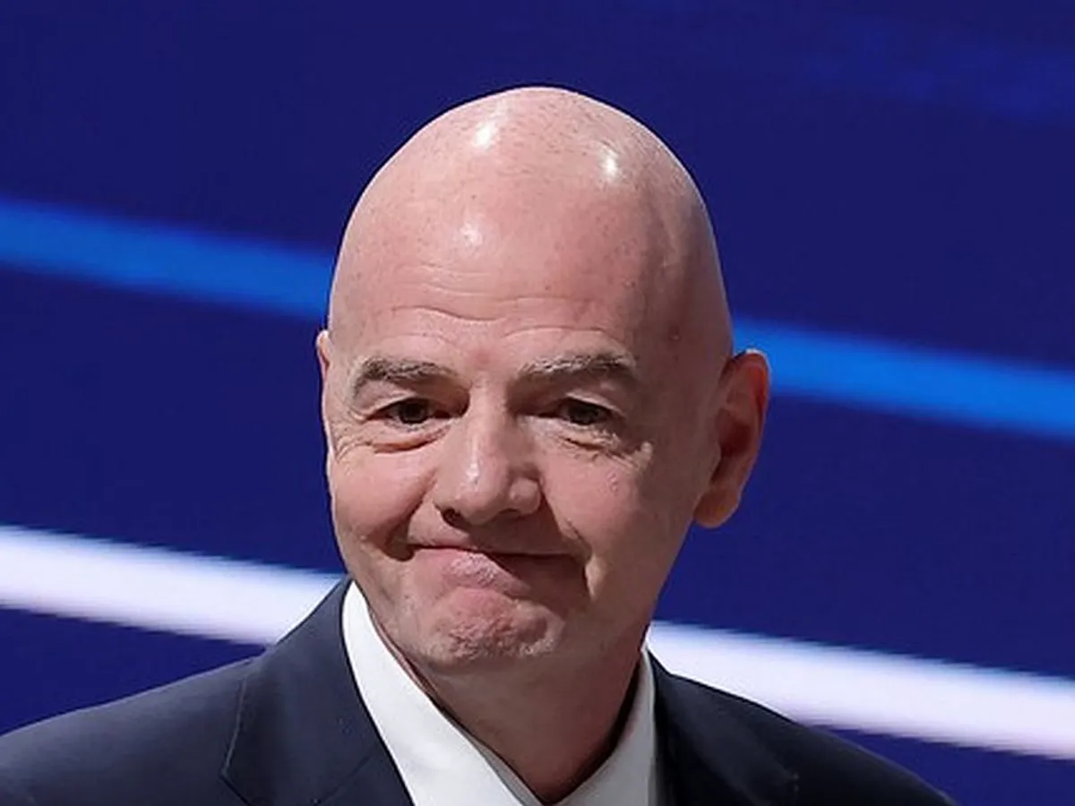 Preşedintele FIFA, Gianni Infantino, susţine revenirea Rusiei în competiţiile fotbalistice - Foto: Profimedia Images