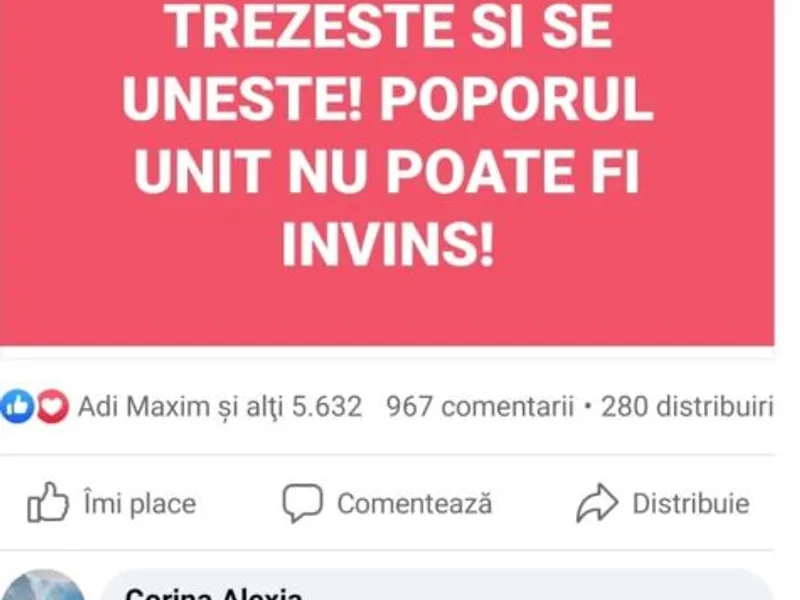 Diana Șoșoacă, lăudată ca s-a vaccinat pe ascuns. Senatoarea: M-am vaccinat împotriva prostiei