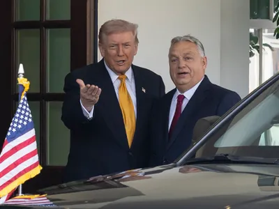 Donald Trump și Viktor Orban, la Casa Albă - Foto: Profimedia Images