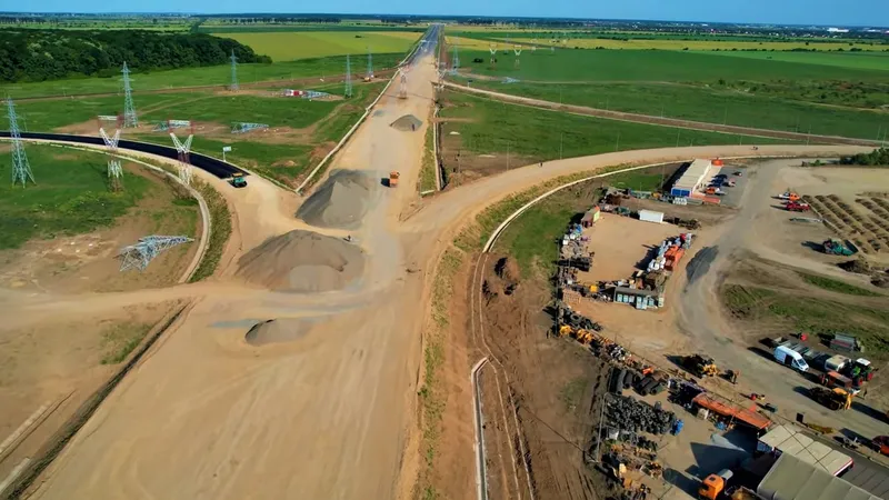 Maximum 13,5 km dați în trafic pe A0 Nord în 2023 - Foto: Facebook/Asociația Pro Infrastructură