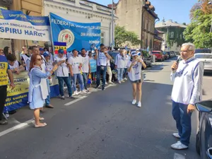 Protestele profesorilor continuă - Foto: Facebook / Fsli Romania