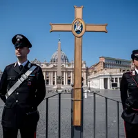 Și slujba de Paște s-a desfășurat fără public la Vatican Foto: Gettyimages
