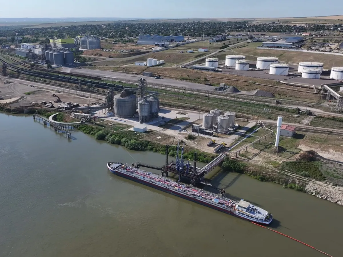 Portul Giurgiulești - Foto: Facebook