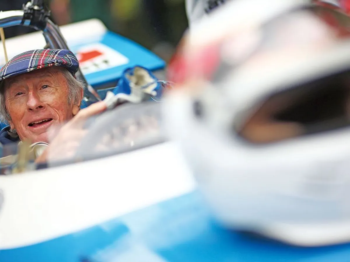 Legendarul pilot de F1, Jackie Stewart
