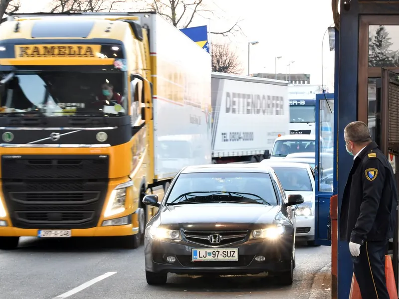 Sărbătoare națională în Croația după aderarea la Schengen: Transportatorii, în culmea fericirii - FOTO: Profimedia