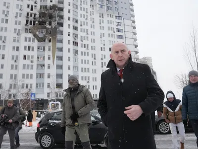Secretarul britanic al Apărării la Kiev, după atacul lui Putin cu Oreșnik - Foto: Profimedia Images